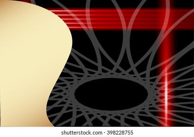 vector Red elements abstract design
