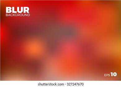 vector red flover blur background 