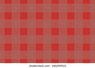 Vector red Gingham check pattern design illustration for Fabric printing