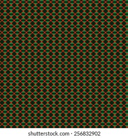 Vector red - green texture of small circles. Abstract illustration.