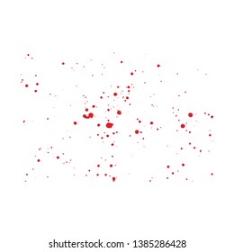 Vector of red grunge artistic brush strokes, design elements. frames for text or quote
