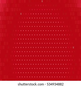 vector Red halftone dots for backgrounds and design