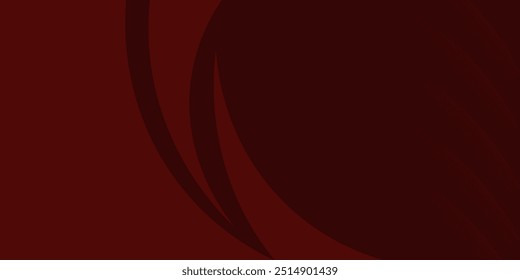 Vector red line background curve element with white space for text and message design, overlapping layers, vector