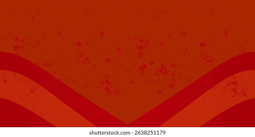 Vector red line background curve element with white red space for text and message design, overlapping layers, modern trendy design