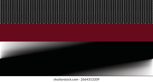 Vector red line background curve element with dark space for text and message design, overlapping layers, vector