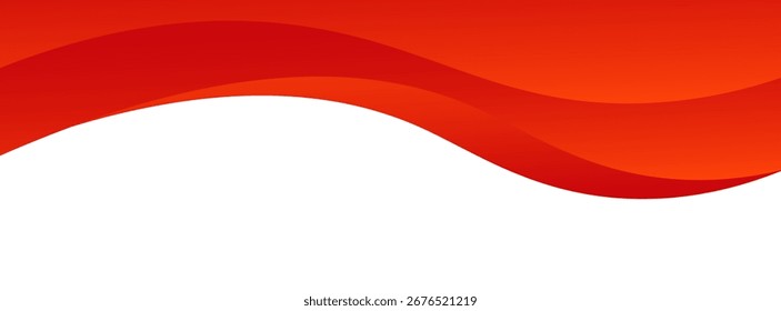 Vector red line background curve element with white space for text and message design, overlapping layers,  vector modern design,illustrator,eps10