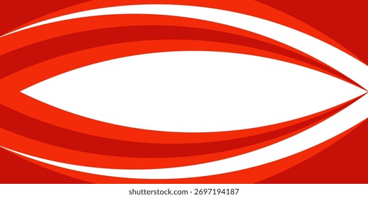 Vektor rote Linie Hintergrundkurvenelement mit weißem Leerraum für Text- und Nachrichtendesign, überlappende Ebenen, Vektor
