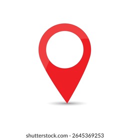 vector red location premium quality design
