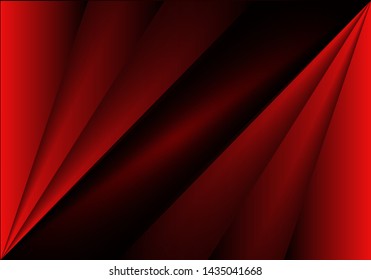 Vector of red overlap luxury background template. Futuristic and elegant with gradient colors. Realistic background. Eps 10.