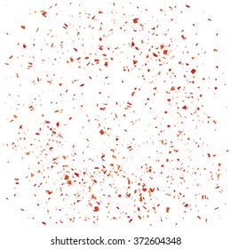 Vector Red Particles Background