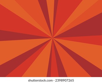 Vector Red Random Sunburst Texture