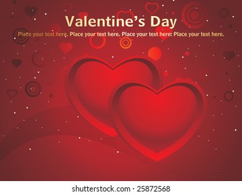 vector red retro background