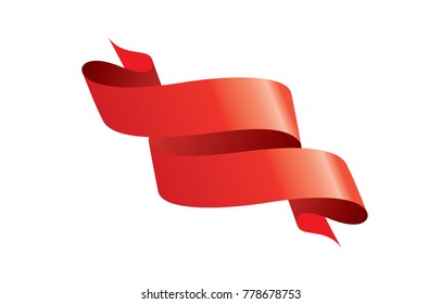 vector red ribbon