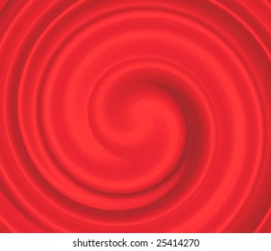 Vector Red Satin Swirl