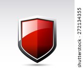 Vector Red Shield