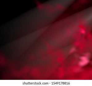 Vector red smoke on dark background. Realistik vector red smoke background