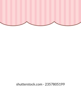 Vector red vertical stripes pattern background.