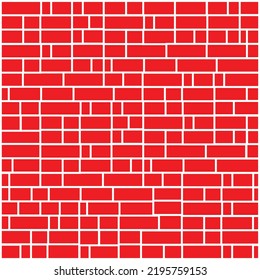 vector red white abstract square wall pattern lattice pattern wall background