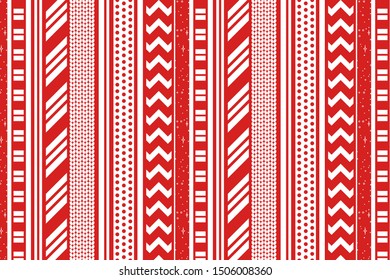 Vector red and white Christmas background