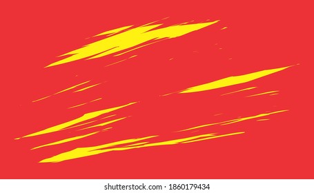 vector red and yellow scribble background for business brochures and more