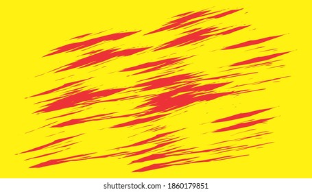 vector red and yellow scribble background for business brochures and more