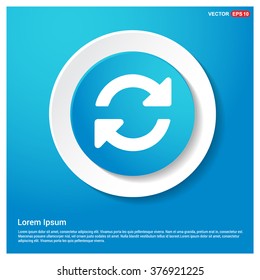 Vector Refresh icon, vector Reload icon