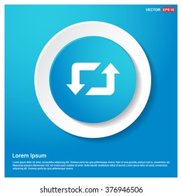 Vector Refresh icon, vector Reload icon 