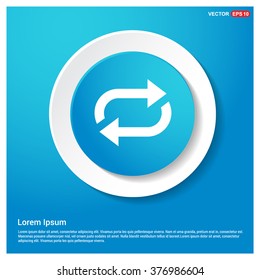 Vector Refresh icon, vector Reload icon
