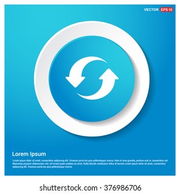 Vector Refresh icon, vector Reload icon
