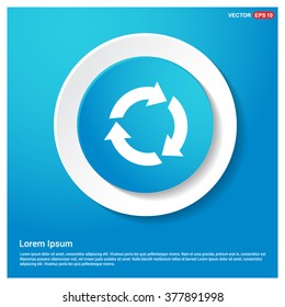 Vector Refresh icon, vector Reload icon