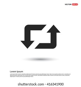Vector Refresh icon, vector Reload icon