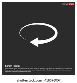 Vector Refresh icon, vector Reload icon