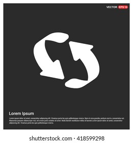 Vector Refresh icon, vector Reload icon
