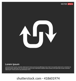 Vector Refresh icon, vector Reload icon