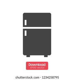 Vector refrigerator Icon