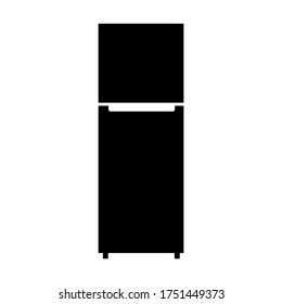 Icono de vector de refrigerador aislado para sitio web o aplicación móvil