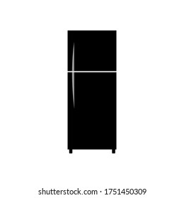 Vector refrigerator icon isolated for web site or mobile app