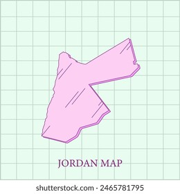 vector regions map of jordan