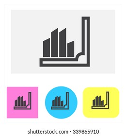 Vector related to graphs icons for,advertise Web sites and print