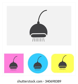 Vector related Shower set  for,advertise Web sites and print