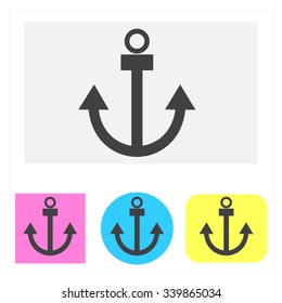 Vector related to. anchor  icons. for,advertise Web sites and print
