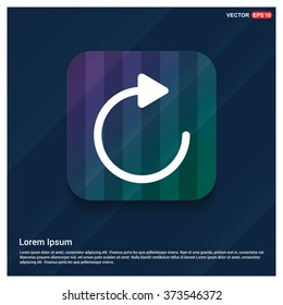 vector Reload icon