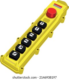 [Vector] Remote Cranes Control Button