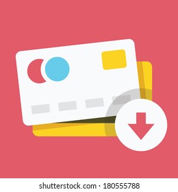 Vector Remove Credit Card Icon