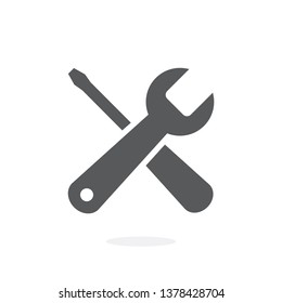 Vector Repair Icon on white background