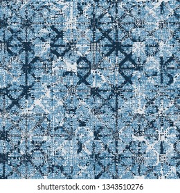 Vector repeating geometric triangular vintage including motifs  grid seamless pattern. Modern stylish texture with trellis. Diagonal Grid Lines. Vector and illustration - Vector