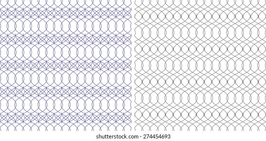 Vector repeating openwork pattern on a transparent background.