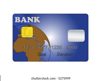 a vector representing a credit card