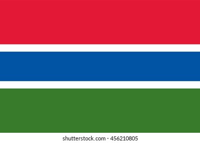 Bandera de la República de Gambia