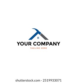 Logotipo de residencia de Vector, simple, minimalista y elegante